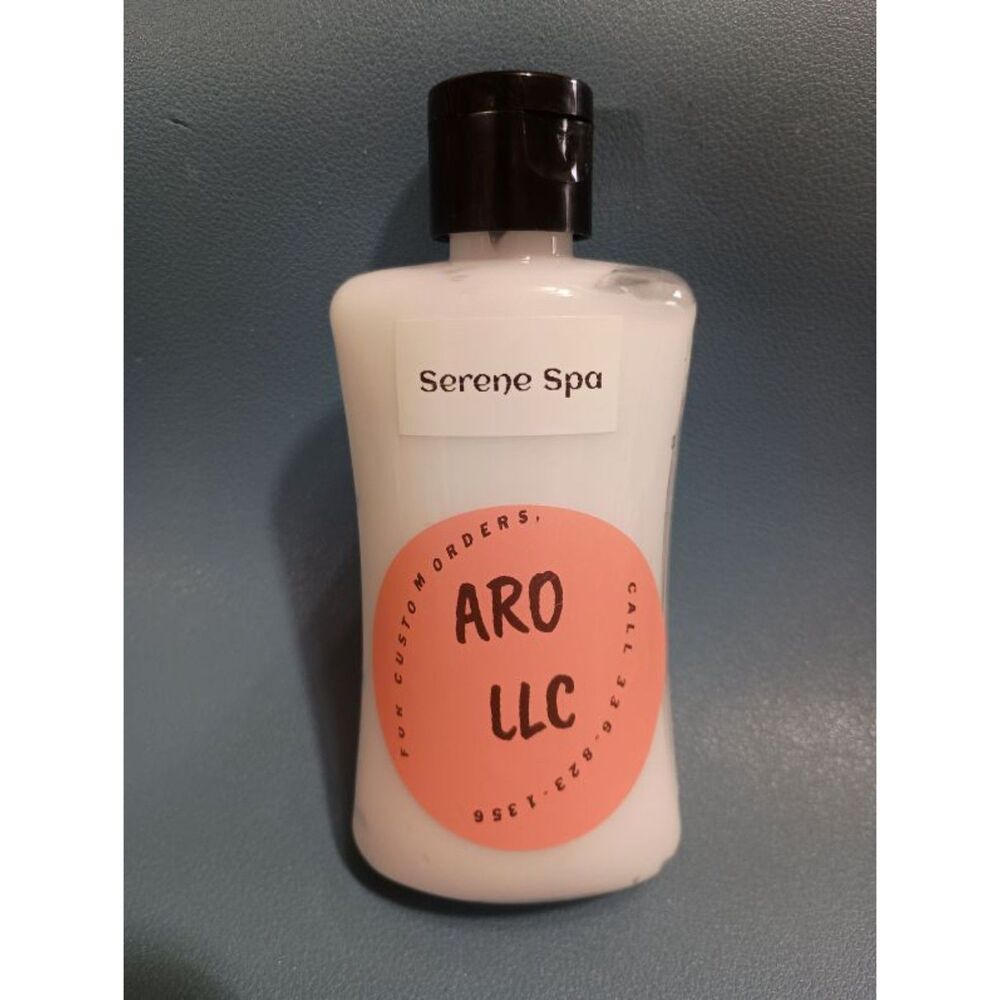"Serene Spa" Lotion- 3.4 oz with flip cap